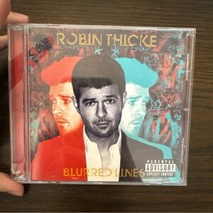 Blurred Lines by Robin Thicke (CD) Tested, Working